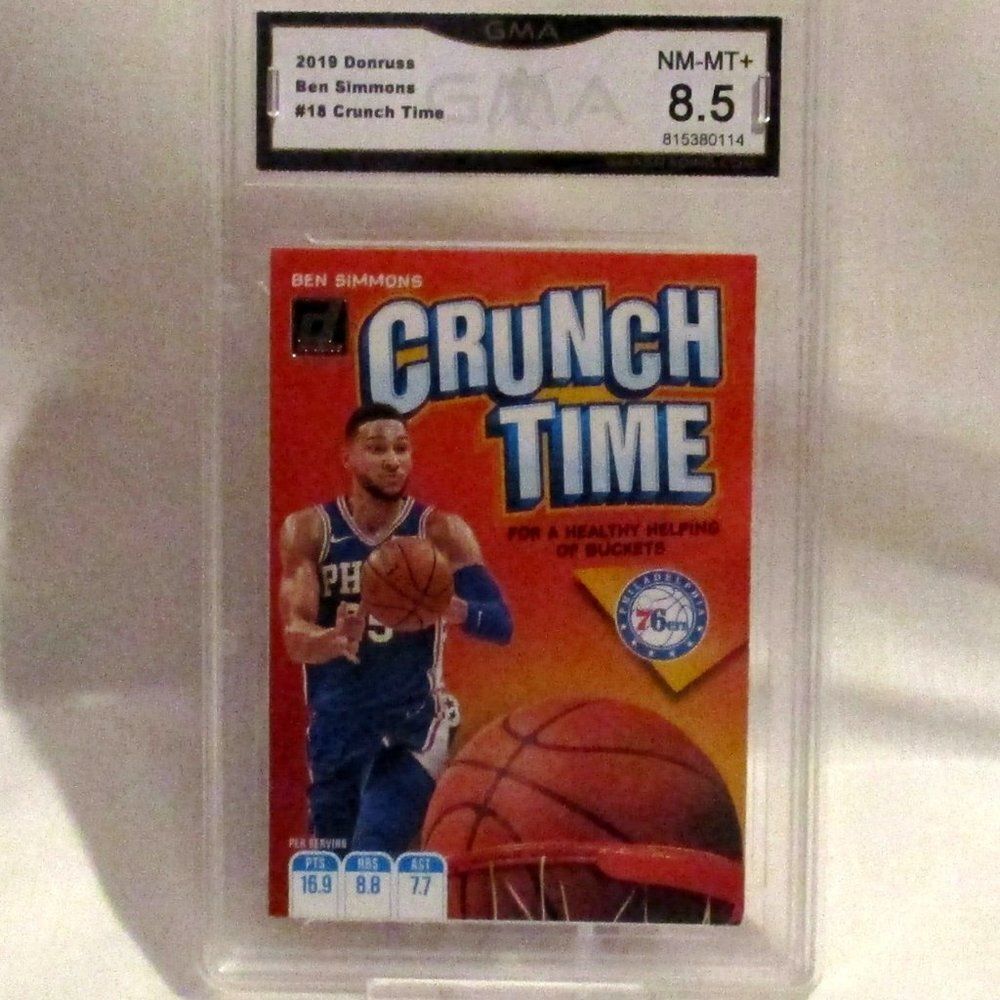 Ben Simmons Crunch Time 2019 Donruss 76ers